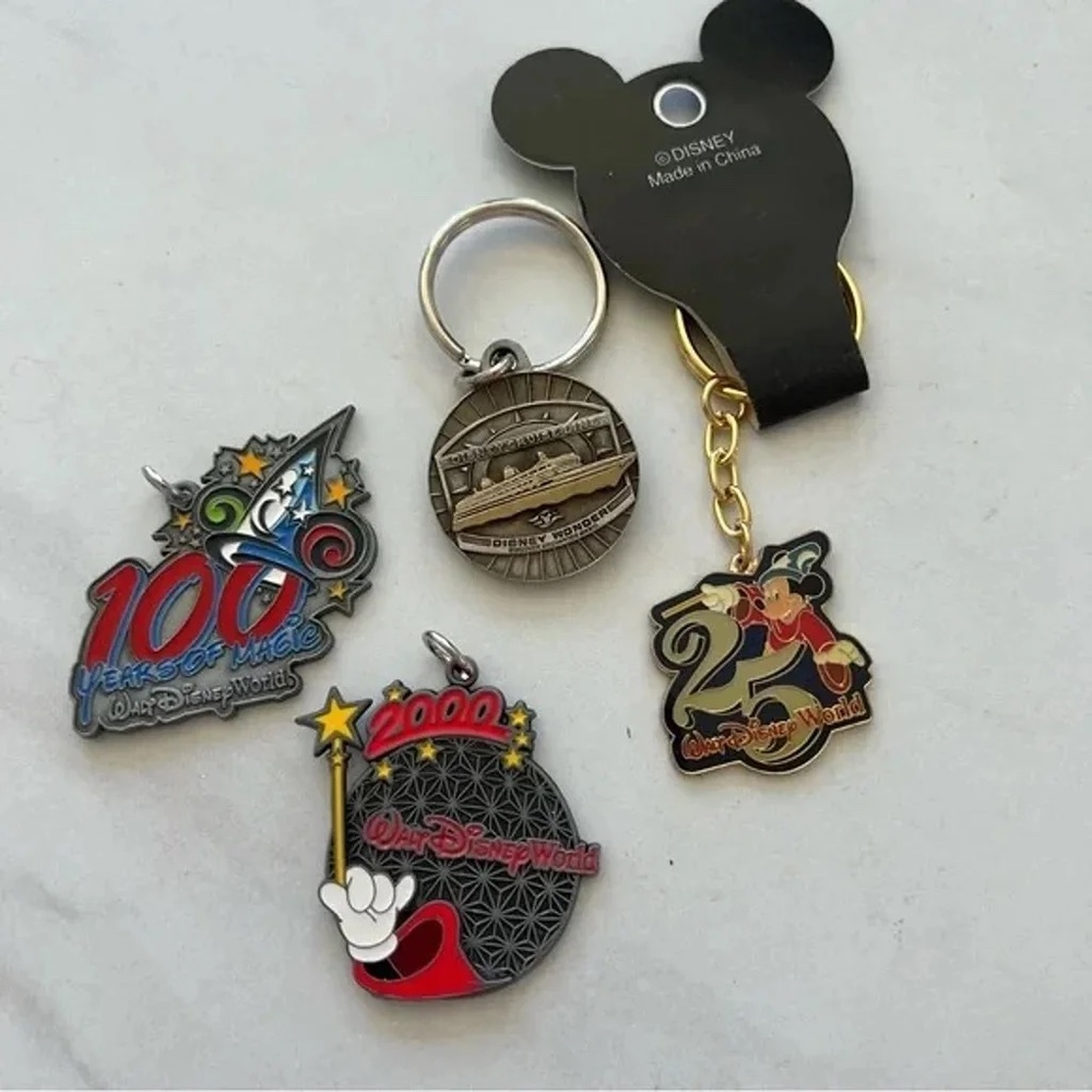 Disney Keychains and Lanyard Charms Lots